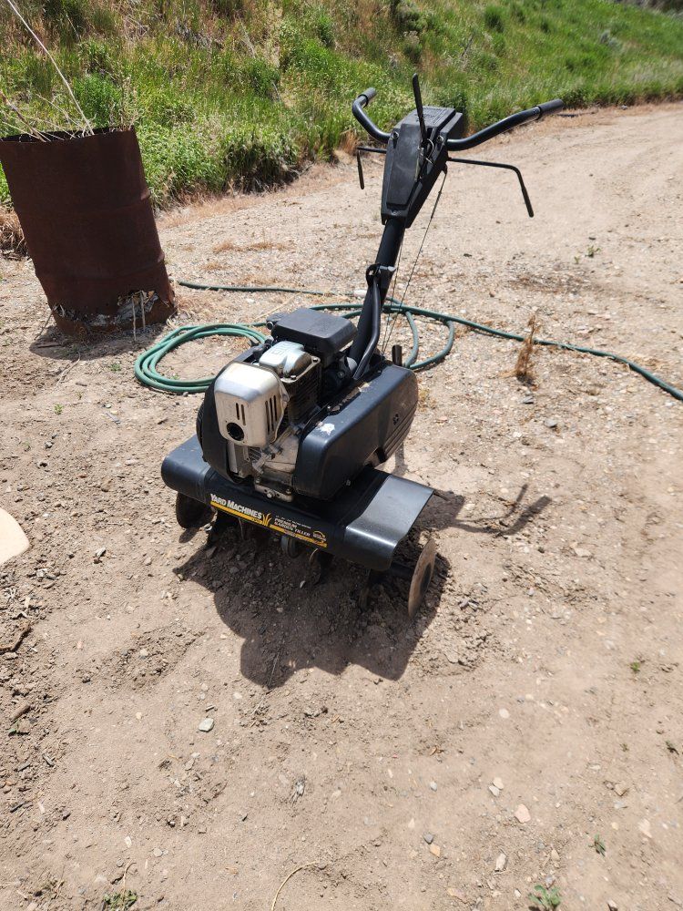 Yard Machines Cultivator Tiller Front Tine Garden Tiller