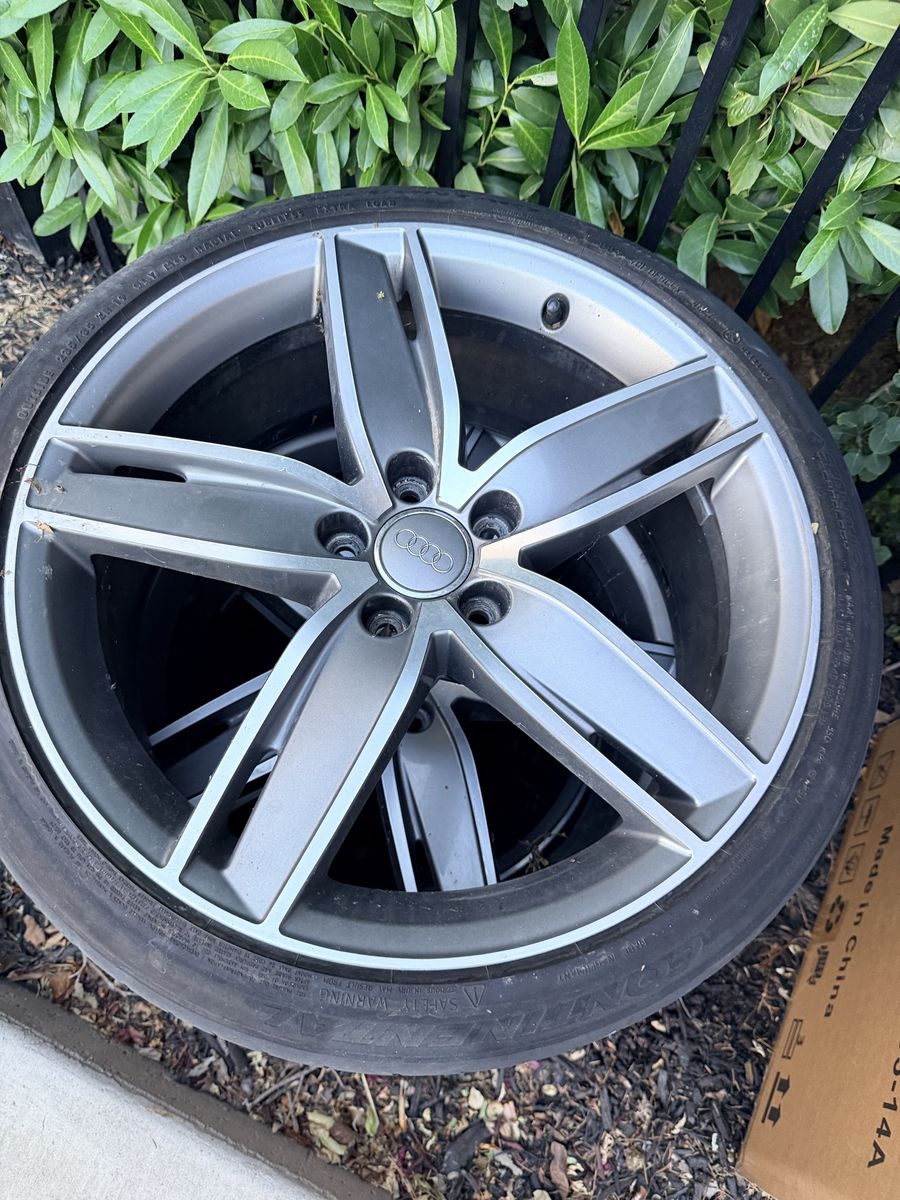 Audi 19-inch 235/35 ZR 19 Wheels and Tires - Set of 3 only.