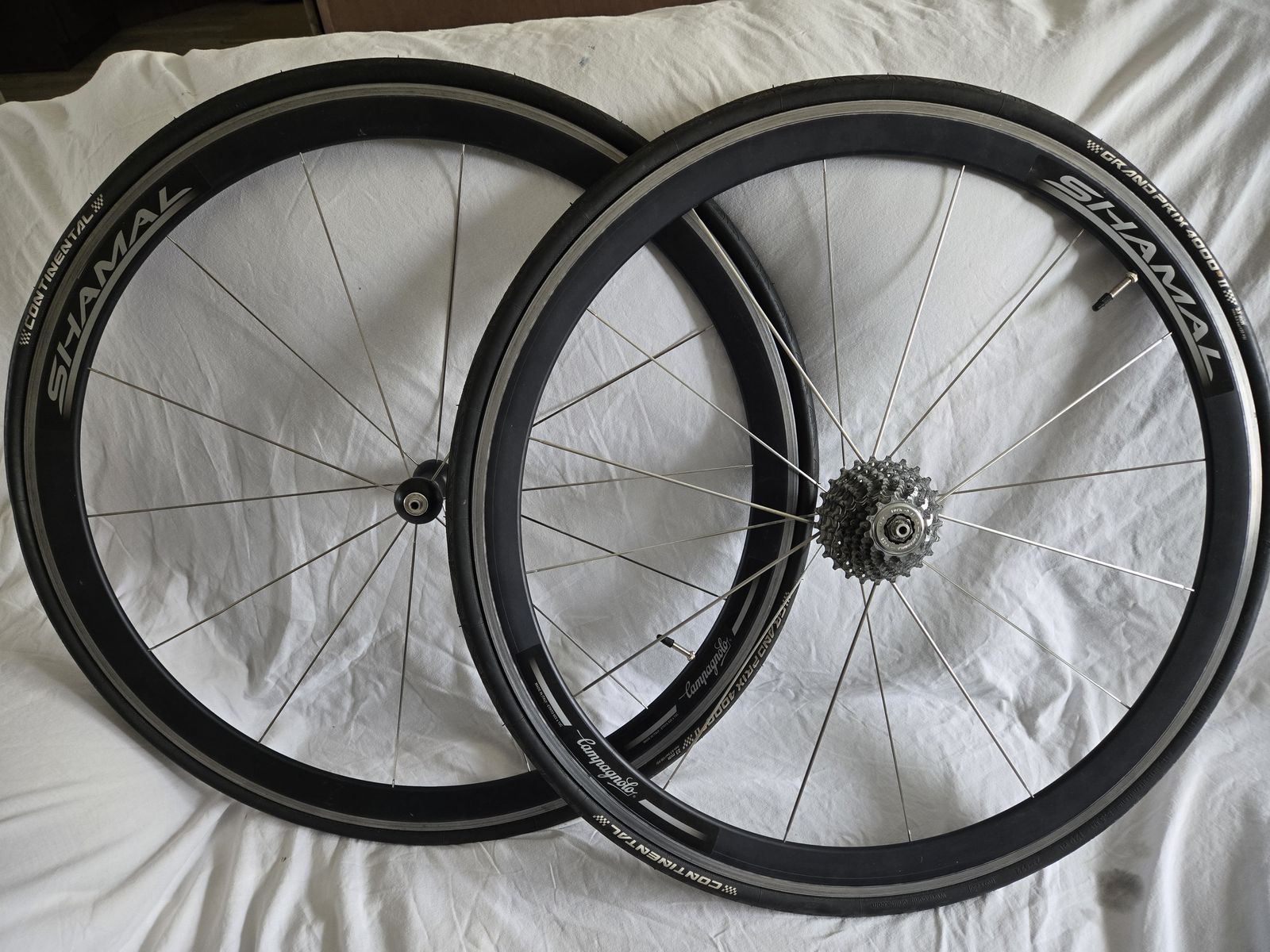 Shamal Campagnolo wheelset
