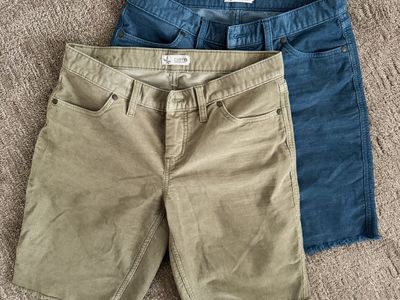 Carve Designs Women's Dogtown Corduroy Shorts Size 0