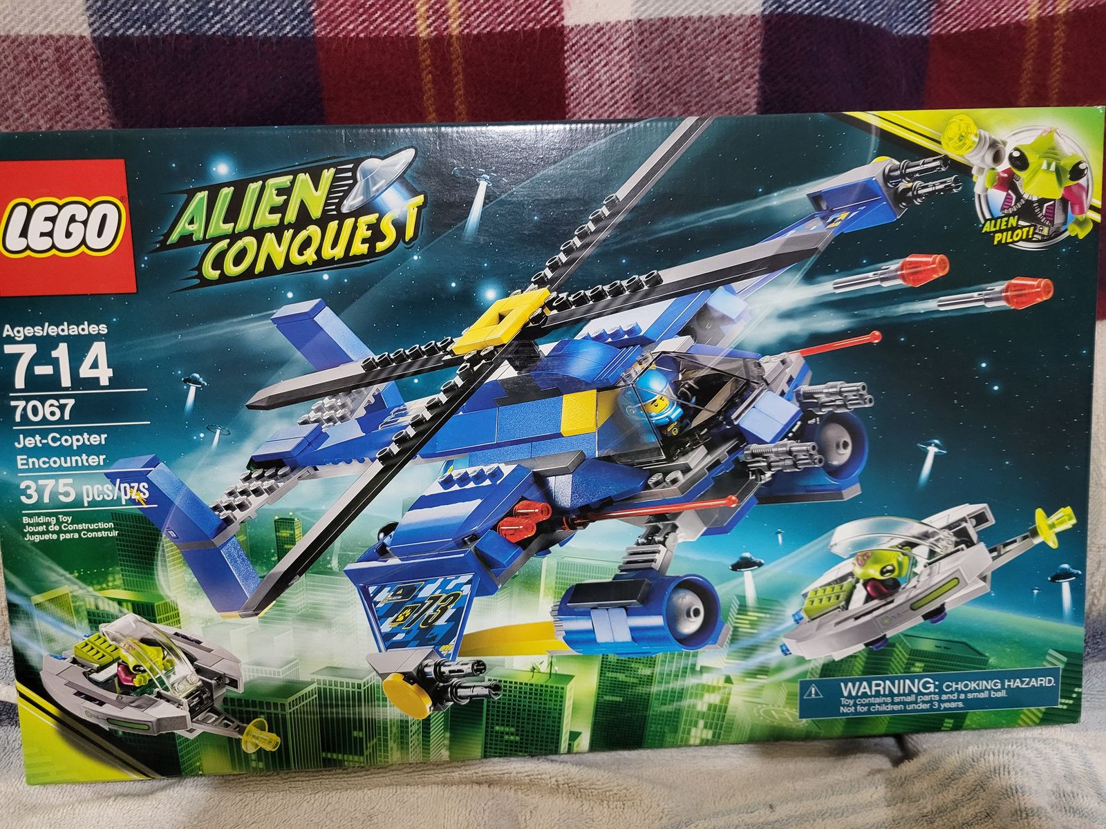 LEGO ALIEN CONQUEST JET-COPTER ENCOUNTER  2011 ISSUE
