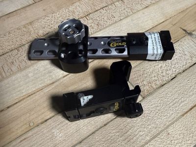 Black gold sight attachments