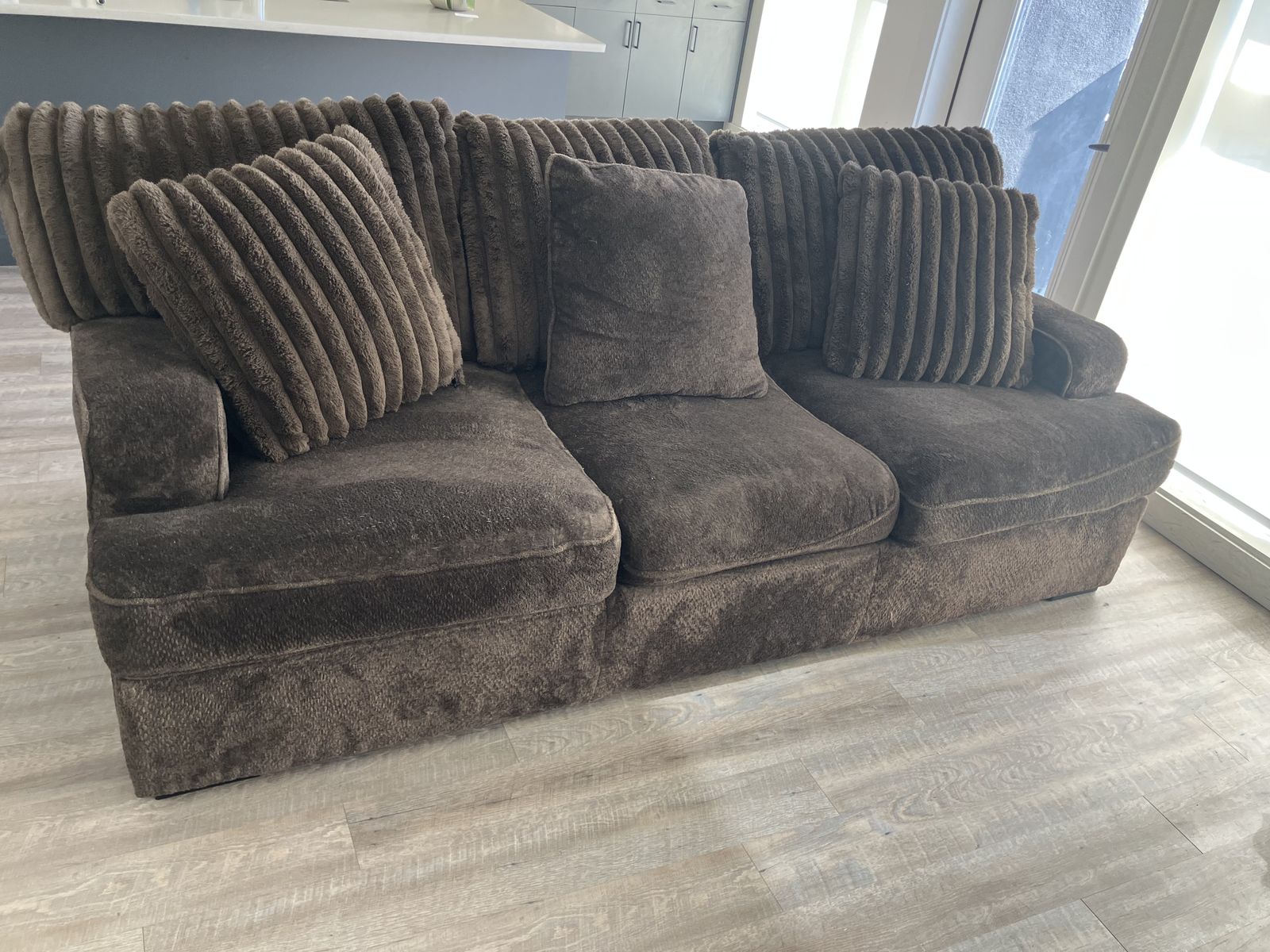 Beautiful Brown Couch