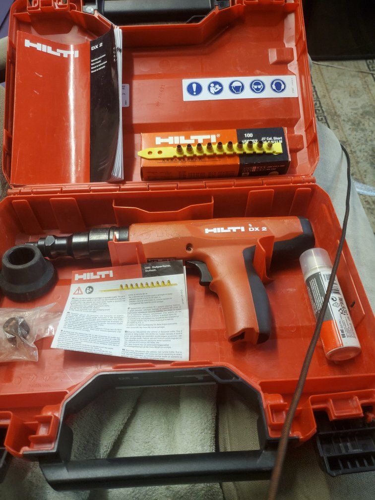 HILTI DX2 Powder actuated fastening tool