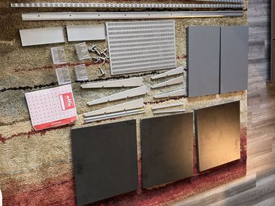 Elfa Wall Mounted Desk