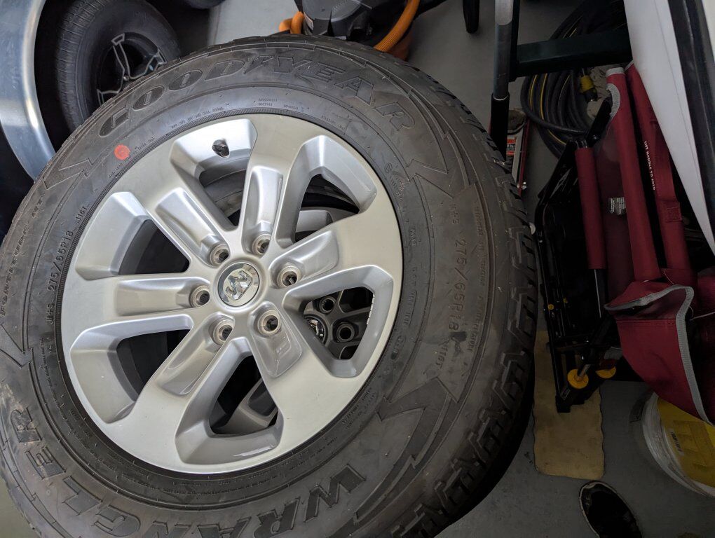 275/65R18 Ram 1500 6 lug