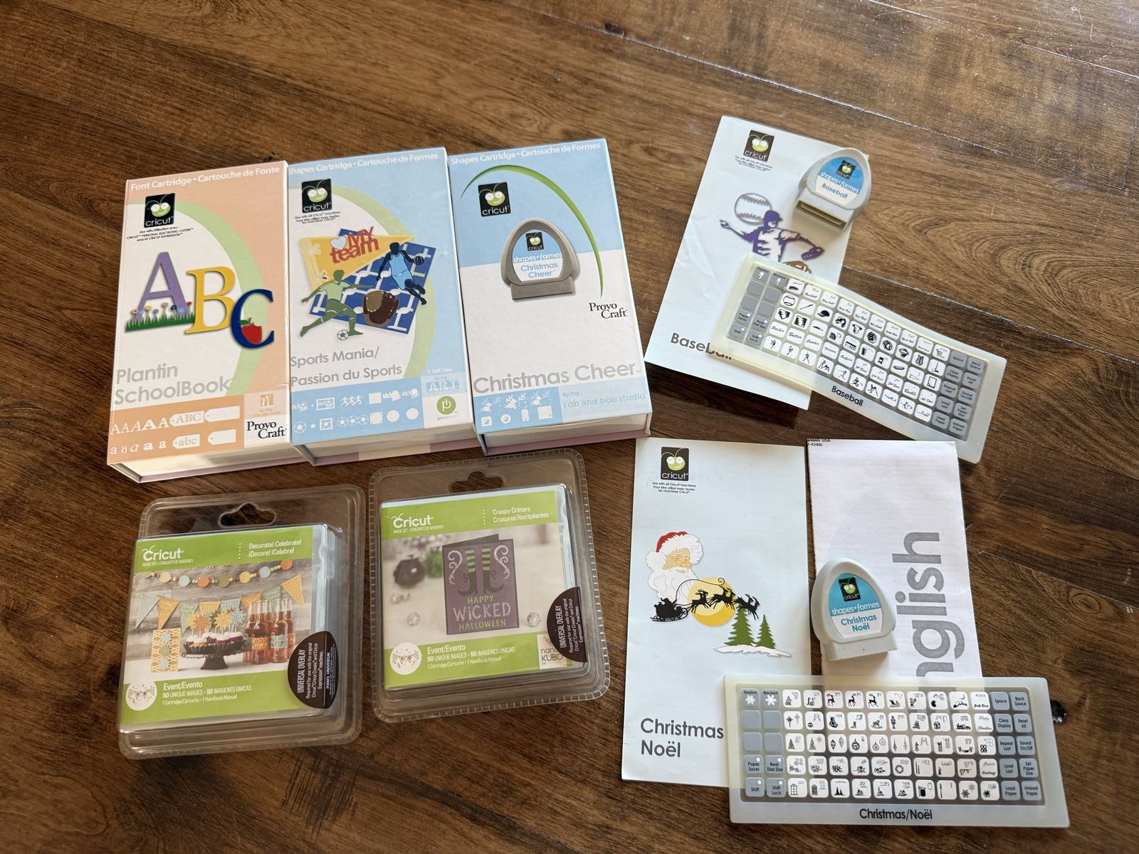 Cricut cartridges assorted Provo craft $20 each