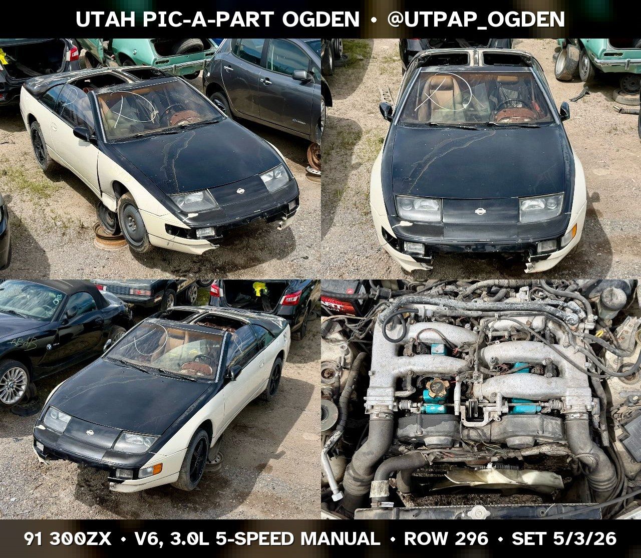 1991 Nissan 300ZX Z32 Parts - UTPAP Ogden