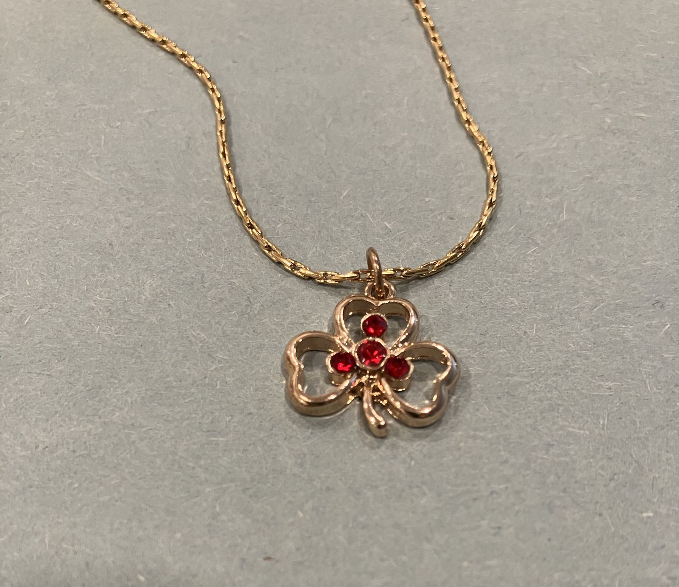 Minimalist Style Shamrock Clover Pendant