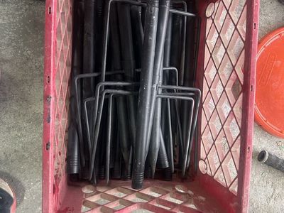 Balloon Display Stands Black Metal Reusable Event Decor