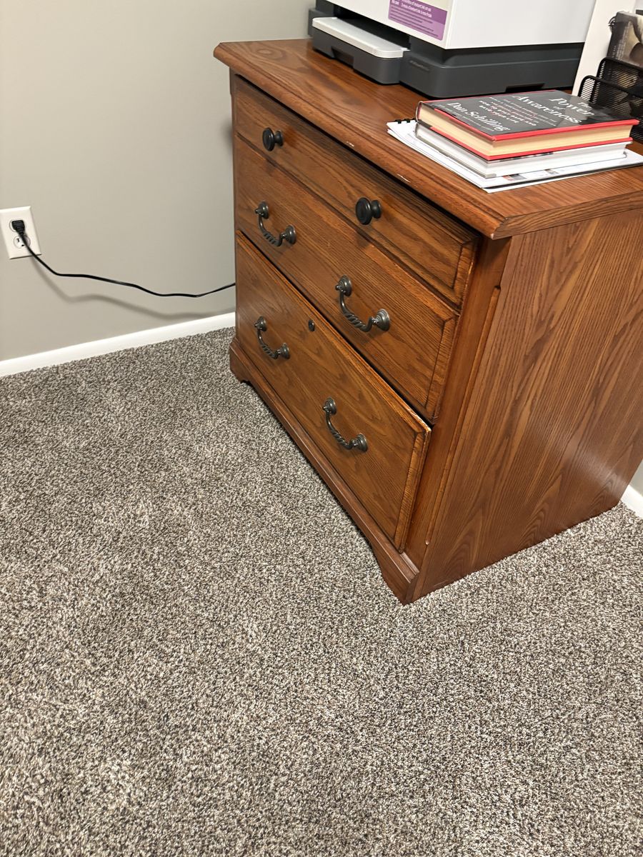 Office desk and file