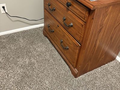 Office desk and file