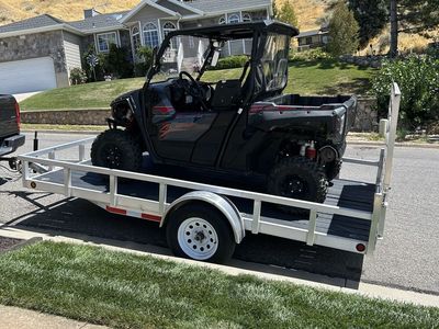 YAMAHA 2019 SIDE BY SIDE WOLVERINE 850 CC 1K MILES STREET LEGAL, WITH TRAILER