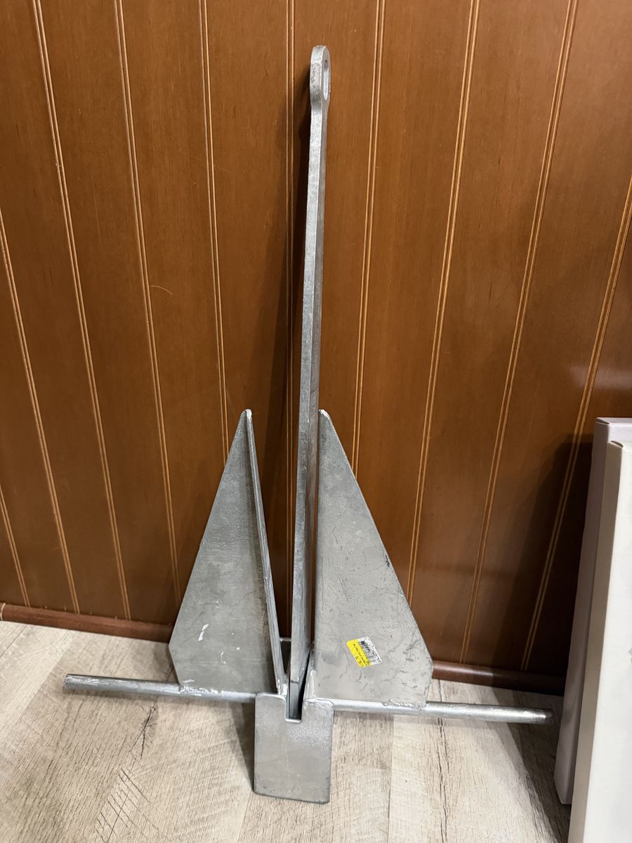 NEW DANFORTH FLUKE PIVOTING 13 LB BOATING ANCHOR (RETAILS: $196)