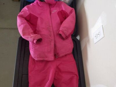 Girls XS 4/5 Winter Coat Jacket Snow Ski Pants