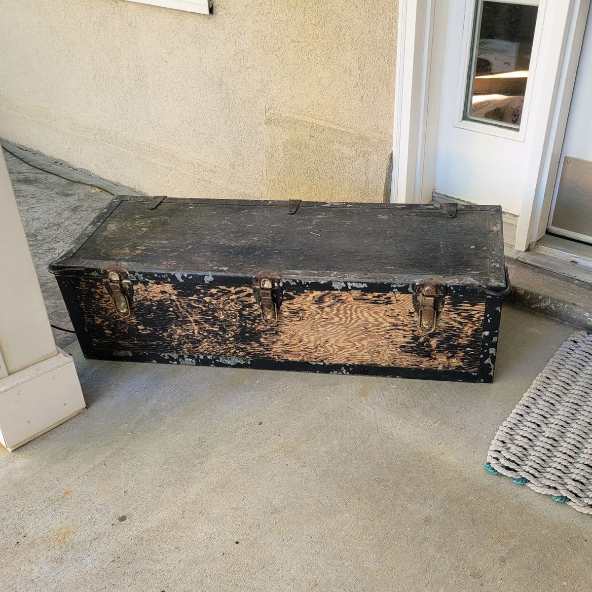 Metal & Wood Ammo Trunk