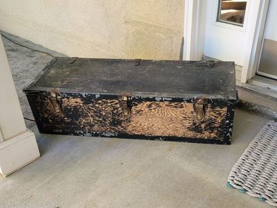 Metal & Wood Ammo Trunk