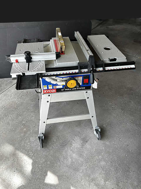 Ryobi BT3100 10" 15-Amp Benchtop Table Saw - Great Condition