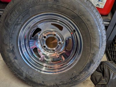 215/75R14 Trailer Tire and Rim