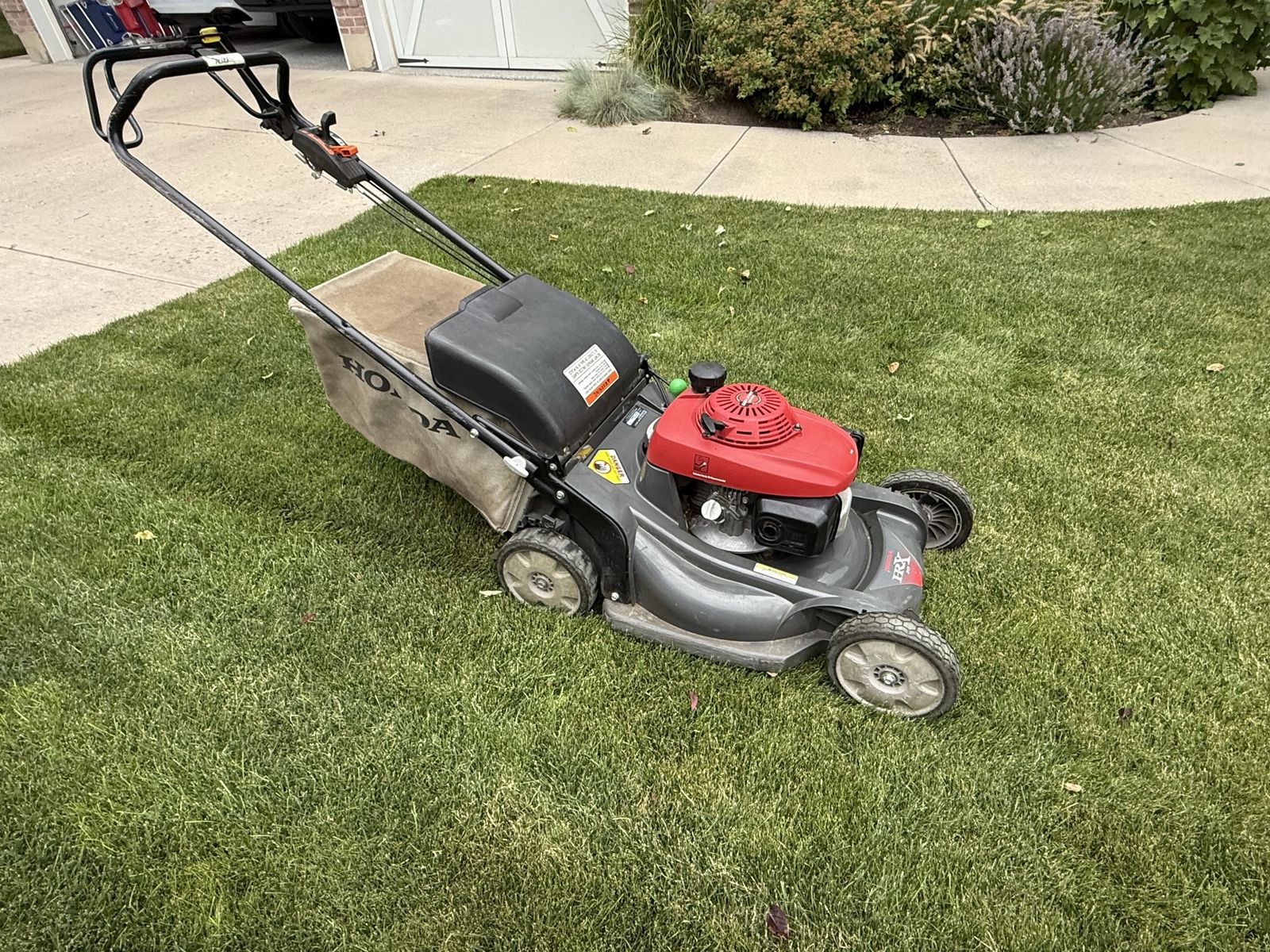 Honda HRX 217 Self-Propelled Lawn Mower known as "the best"