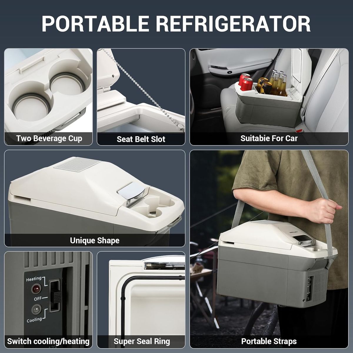 ICEROVER Car Refrigerator