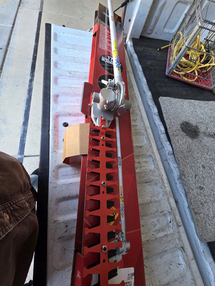 new hedge trimmer head