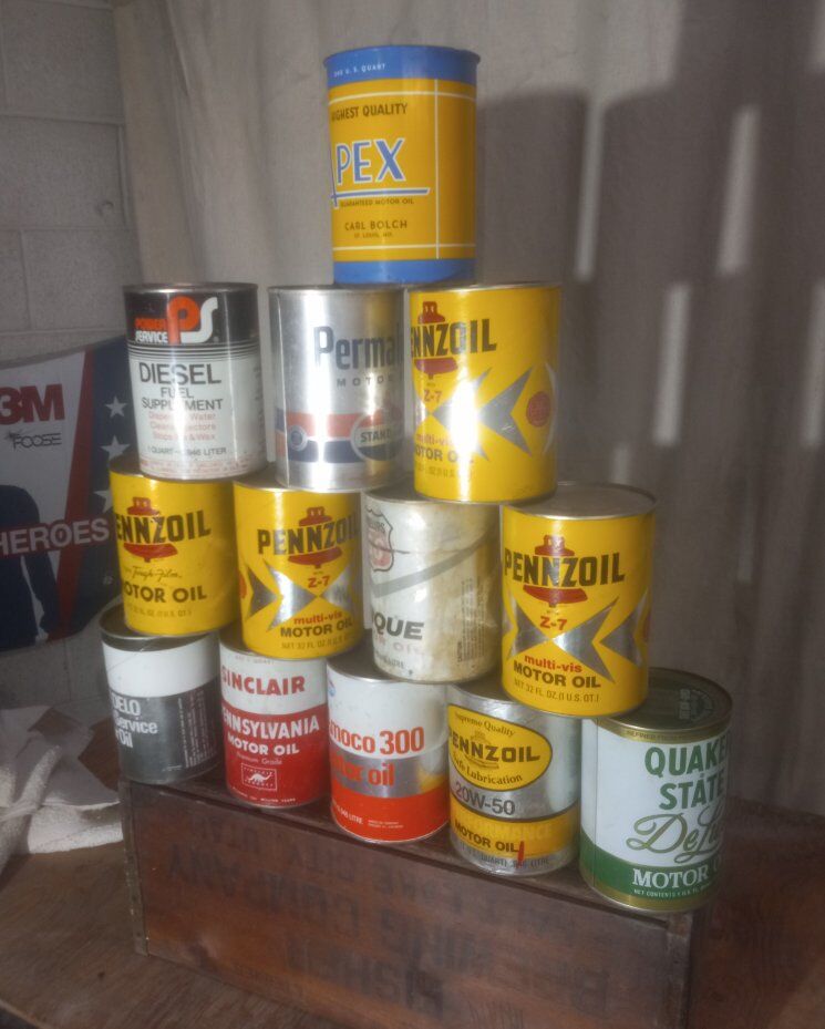 Miscellaneous oil  cans