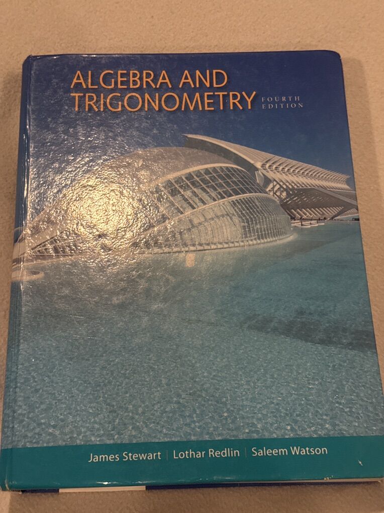 Algebra And Trigonometry 4th - WSU