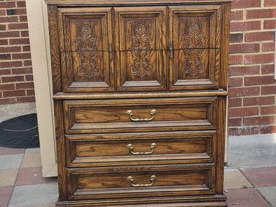 Tall 5 Drawer Dresser