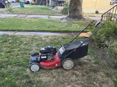 Troy-Bilt TB240 Gas Walk-Behind Lawn Mower with Honda Engine