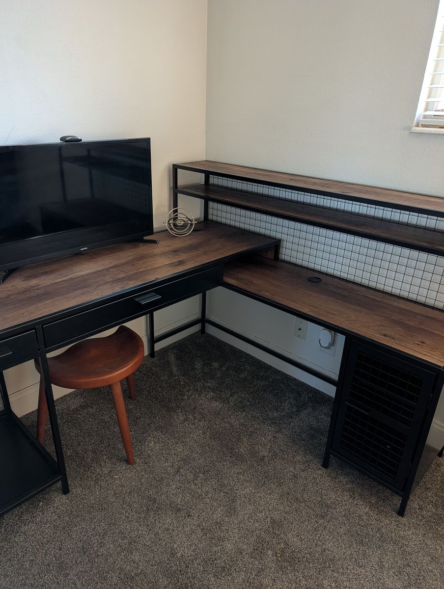 L-shaped desk for sale