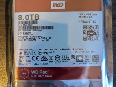 WD 8TB Red