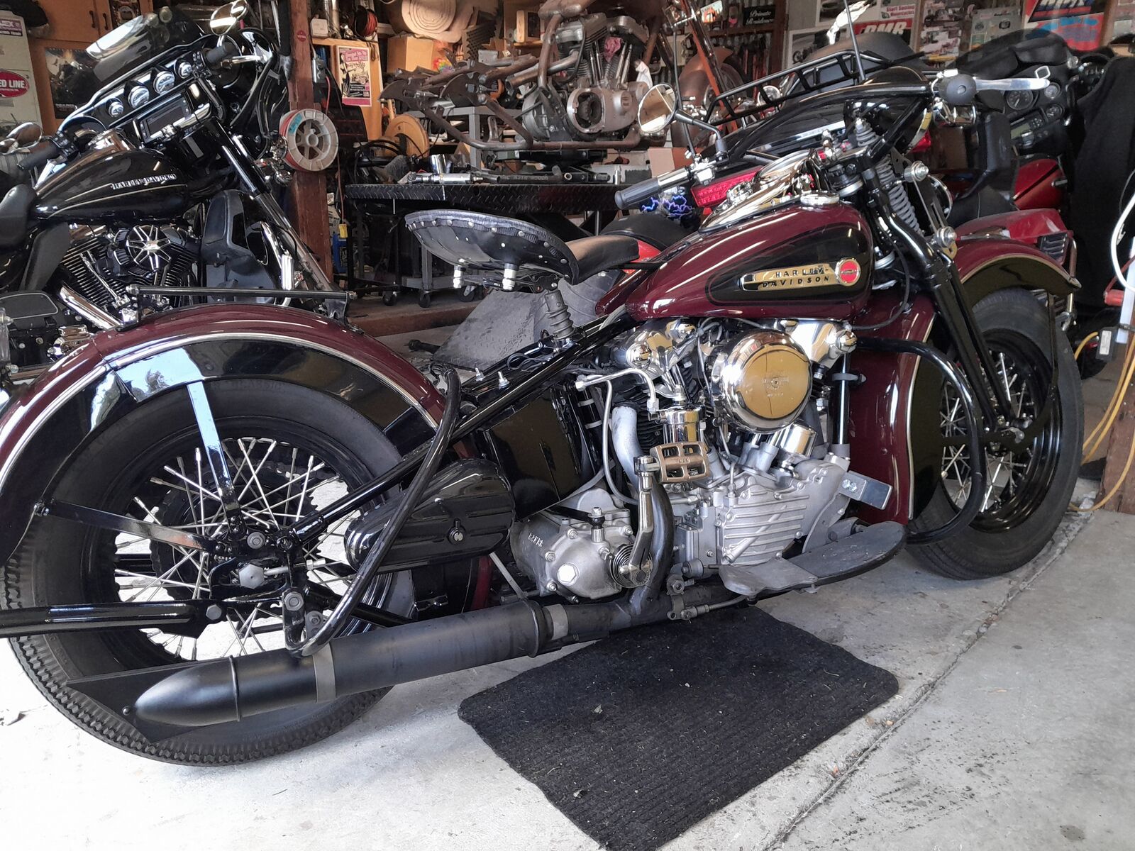 1947 Harley Davidson FL......" Knucklehead "