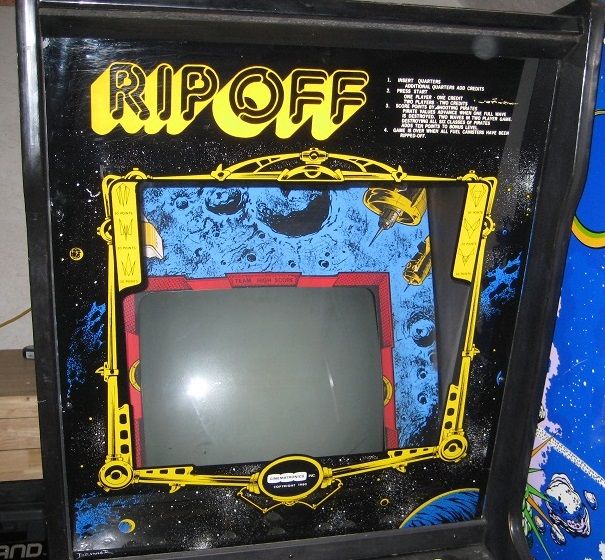 Vintage Original Cinematronics Rip-Off Arcade game