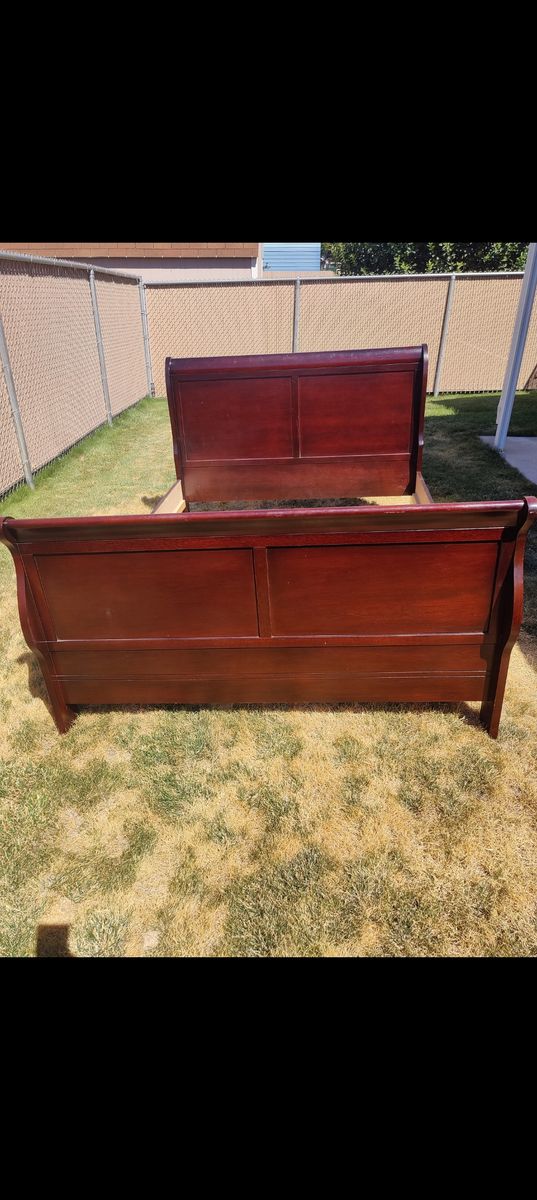 Queen Sleigh Bed Frame