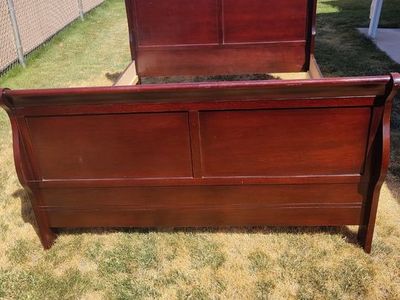 Queen Sleigh Bed Frame