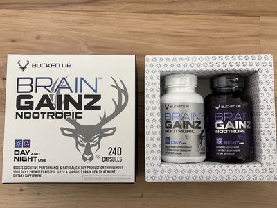 Bucked Up Rian Gainz Nootropic Day And Night