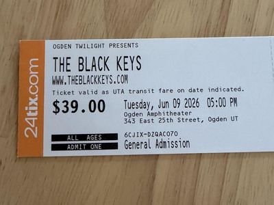 Black Keys Ogden Twilight Concert