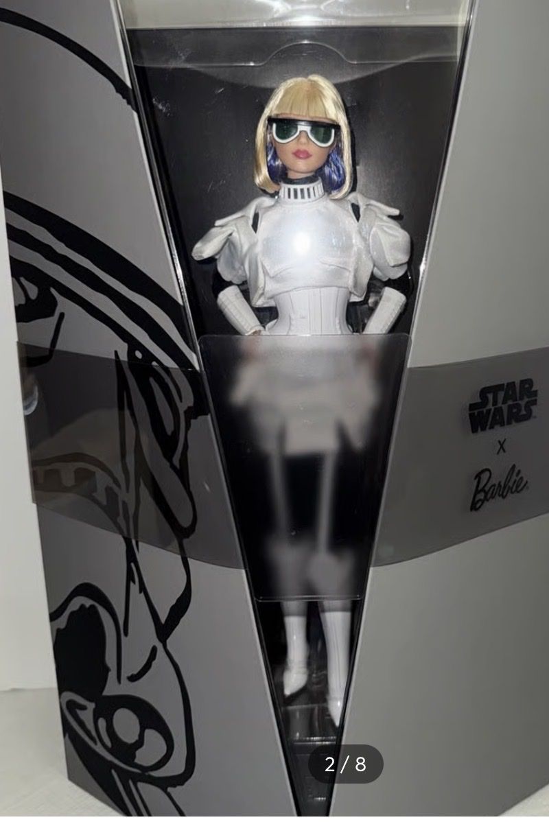 Star Wars x Barbie Stormtrooper Doll Collector Edition NIB