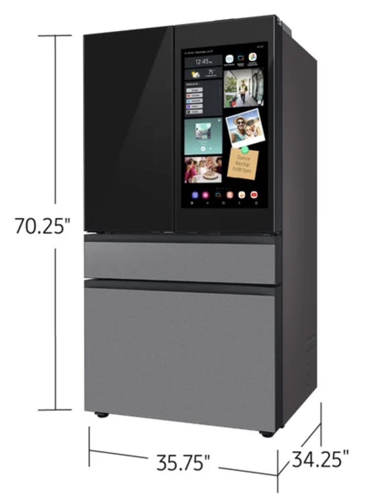 Samsung Bespoke 29 Cu Ft 4 French Door Fridge