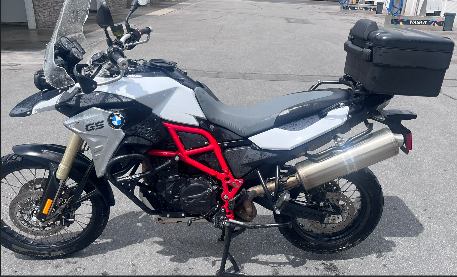2016 BMW F800GS with 19555 miles in great condition