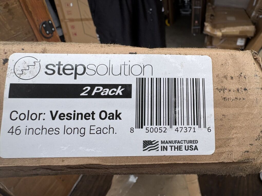 StepSolution Vinyl Stair Tread – Vesinet Oak