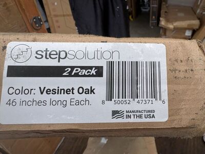 StepSolution Vinyl Stair Tread – Vesinet Oak