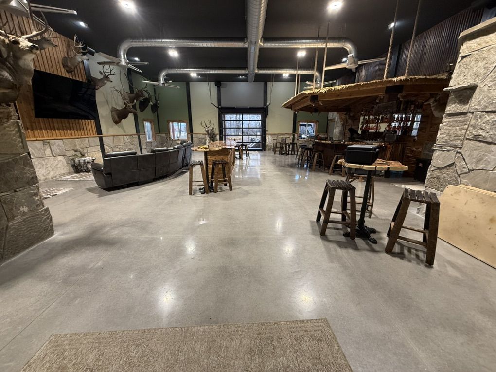 Polish Concrete, Epoxy Coatings, Matalic Flooring