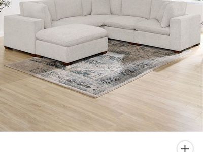 Thomasville Lowell 6-piece Modular Sectional, Light Gray - Costco