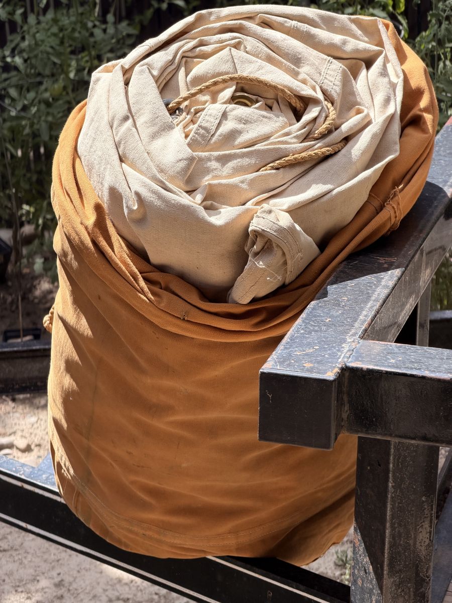 Heavy-Duty Canvas Tent in Storage Bag
