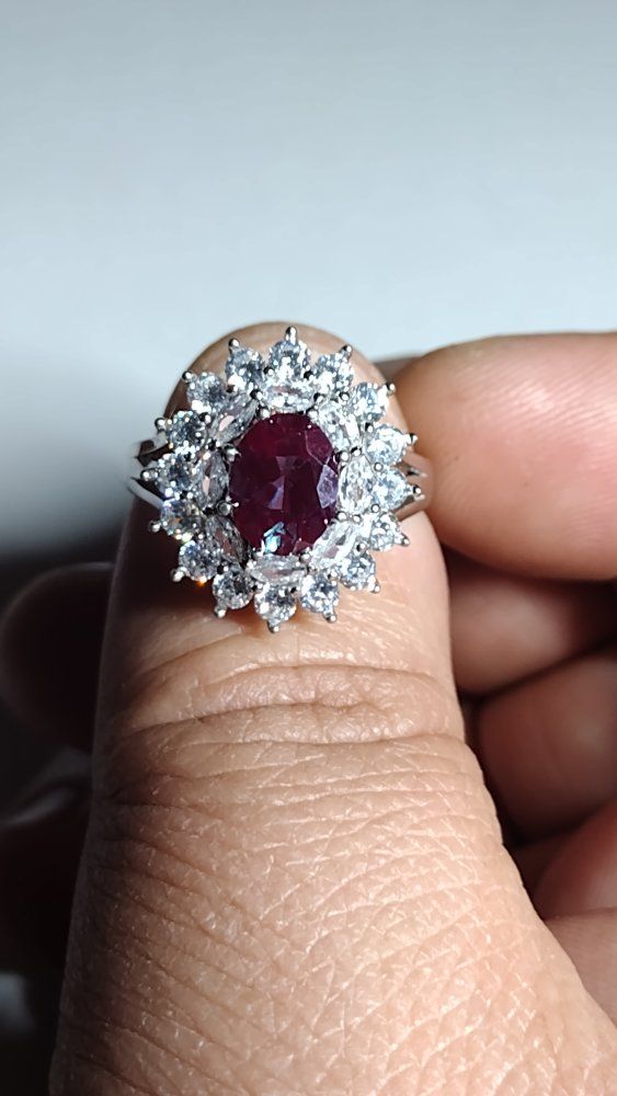 ALEXANDRITE SILVER RING