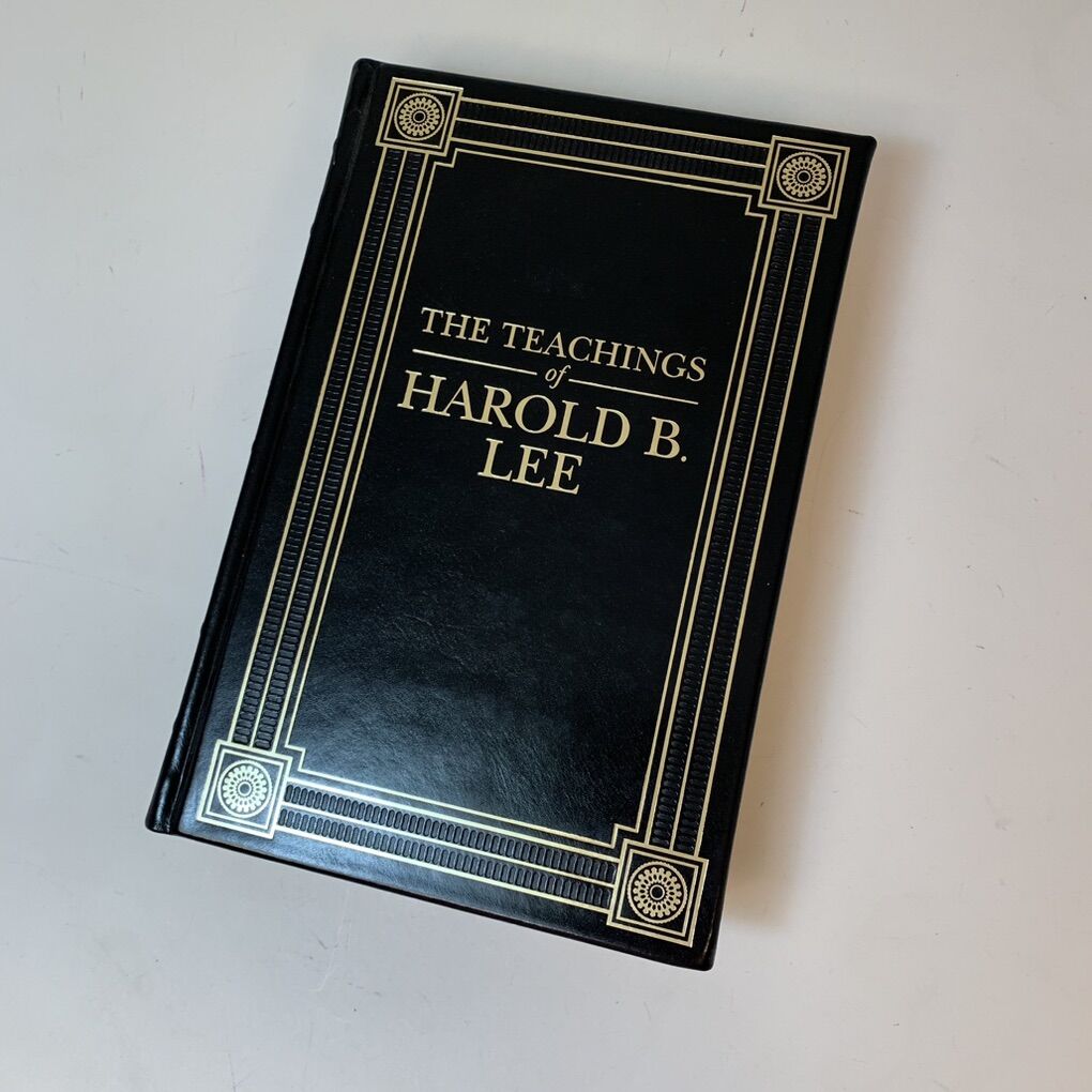 Leather Bound The Teachings Of Herold B. Lee