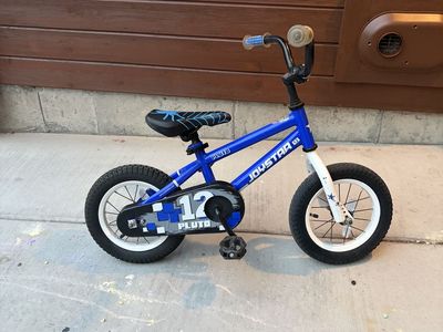 Joystar Pluto 12-inch Kids Bike with Training Wheels,