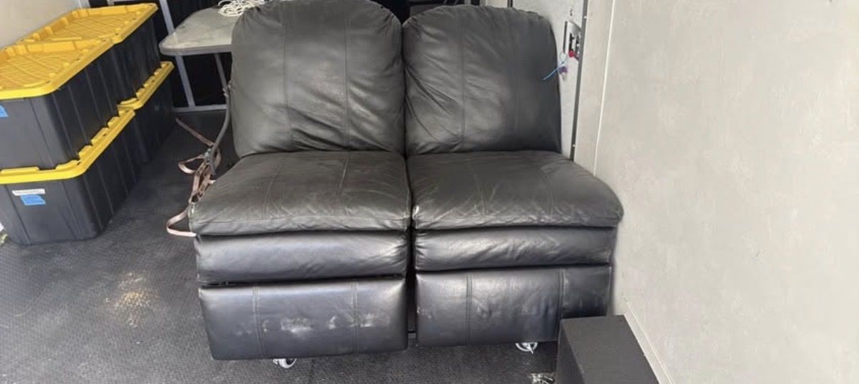Free 2 recliners, part of couch set